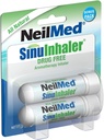 NeilMed SinuInhaler Aromathérapie naturelle non médicamentée Inhalateur (Bonus Pack) 2 Nombre (paquet de 1)