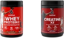 Six Star Elite Series 100% Whey Protein Plus Triple Chocolate 1.8lbs US & Creatine Powder Creatine X3 | Creatine HCl + Creatine Monohydrate Powder