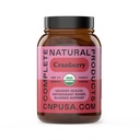 Capsules de canneberge biologique 500mg, Vegan, Non-OGM, Pas de remplissage