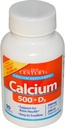 Calcium du 21ème siècle 500 + D3, 5 mcg (200 UI), 90 comprimés