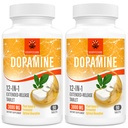 Supplément naturel à la dopamine de Kroppssund - 90 comprimés (2 bouteilles)