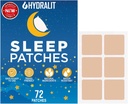 Sleep Patchs for Adults Extra Strength Sleeping Aid Patch Melatonine Nuits reposées Formule libérée Skin Jet Lag Travel Friendly Last All Night Hommes et femmes Mieux Matin 72 Pack