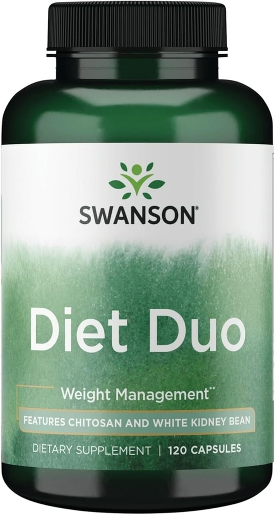 Swanson Diet Duo avec des haricots blancs 120 Capsules