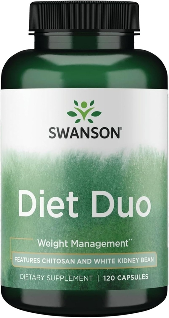 Swanson Diet Duo avec des haricots blancs 120 Capsules