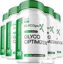 LIVORKA 5 Pack - Glycogen X Glyco Optimazer, Glyco X Optimizer Glycogen, GlycogenX, Glycogen Support, GlycogenX Support, Glycogen X, GlycogenX Glyco Optimizer, Glycogen Optimizer 600MG, 150 Capsules