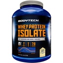 BODYTECH Poudre isolate de protéines de lactosérum - avec 25 grammes de protéines par portion et BCAA - Idéal pour la construction et la croissance musculaires après l'entraînement, contient du lait et du soja - Vanille (5 livres)