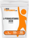 BulkSupplements.com L-Pyroglutamic Acid Powder - Pyroglutamic Acid Supplements, Amino Acid Supplement - for Well-Being, Gluten Free, 1g per Serving, 100g (3.5 oz) (Pack of 1)