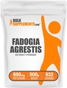 BulkSupplements.com Poudre d'extrait de Fadogia Agresti - Supplément de Fadogia Agresti, Fadogia Agresti 600mg - pour booster l'énergie, sans gluten, 600mg par portion, 500g (1,1 lb) (paquet de 1)