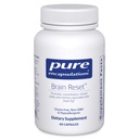 Encapsulations pures Réinitialisation Cerveau Soutient la concentration, la clarté et la mémoire associées au brouillard cérébral 60 Capsules*