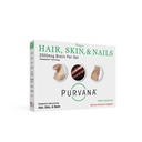 Wellgenix Purvana Vitamine des cheveux, de la peau et des ongles - 2500mcg Biotine, acide folique, DMAE, extrait de graines de raisin - Un softgel par jour - PCOS & Postpartum Hair Loss Support - (30 Compte)