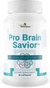 Pro Cerveau Sauveur - Supplément Cerveau Nootropique - Pro Mind Boost Formula for Memory, Focus, & Clarity - Study Pills - Bacopa, Niacin, Caféine + L-Theanine, GABA - Promouvoir le maintien de la mémoire et l'apprentissage