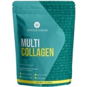 Fermes Antler - Poudre de protéines multicollagènes - 5 types (I, II, III, V et X) Peptides de collagène 100 % hydrolysés purs pour hommes et femmes - Biodisponible, Absorption rapide - Non aromatisé - 1 lb
