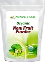 Z Aliments naturels Poudre de fruits Noni - Bio Raw Non-GMO Gluten-Free Superfood - Soutient Digestion saine et énergie - emballé avec des nutriments essentiels et des antioxydants - Mélanger avec des boissons et des recettes, 1 lb