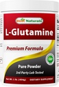 Meilleur naturel L-Glutamine poudre - 1 livre - 100% pure et libre - Glutamine Recovery poudre - cliniquement prouvé aide à la récupération pour les hommes et les femmes (817716014555)