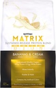 Syntrax Nutrition Matrix Poudre de protéines, Mélange à libération prolongée, Bananes et crème, 5 lbs.