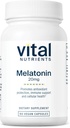 Nutriments vitaux Melatonine 20mg de Végétalienne Supplément de sommeil pour soutenir le cycle de sommeil naturel du corps*