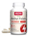 Formules Jarrow Folate de méthyle extra-résistance 400 mcg, Supplément alimentaire pour le soutien de la santé cardiovasculaire et neurologique, 60 capsules de Veggie, 60 jours d'approvisionnement