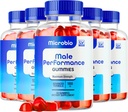 LIVORKA (5 Pack) Microbio ME Gummies, Microbio ME Gummies pour hommes, Microbio ME Gummy, Microbio ME Gumm, Microbio ME Gummies - Tous les compléments de soutien naturels Gummies, 300 Gummies pendant 5 mois.