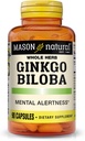 MASON NATURAL Gingko Biloba Capsules, 90 Count