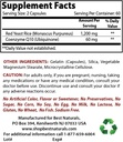 Meilleurs Riz de levure rouge naturel avec CoQ10 et Niacine 500 mg