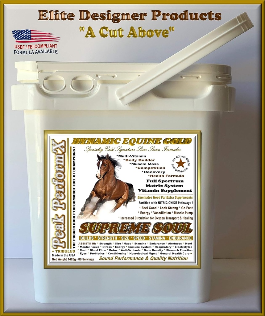 Peak PerformX... Supreme Soul Multi Vitamine * Body Builder * Compétition * Récupération * Chemins à oxyde nitrique * Formule santé. 1420g w/Tribule