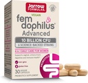 Formules de Jarrow Fem-Dophilus Probiotiques vaginaux et digestifs avancés 10 milliards CFU Avec 6 souches étudiées cliniquement, Pour Vaginal, Urinaire Tract, Digestive & Immune Support, 30 Capsules, Étagère
