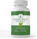 Ingrédients originaux purs Extrait de baume de citron (100 capsules) Toujours purs, sans additifs ou remplissages