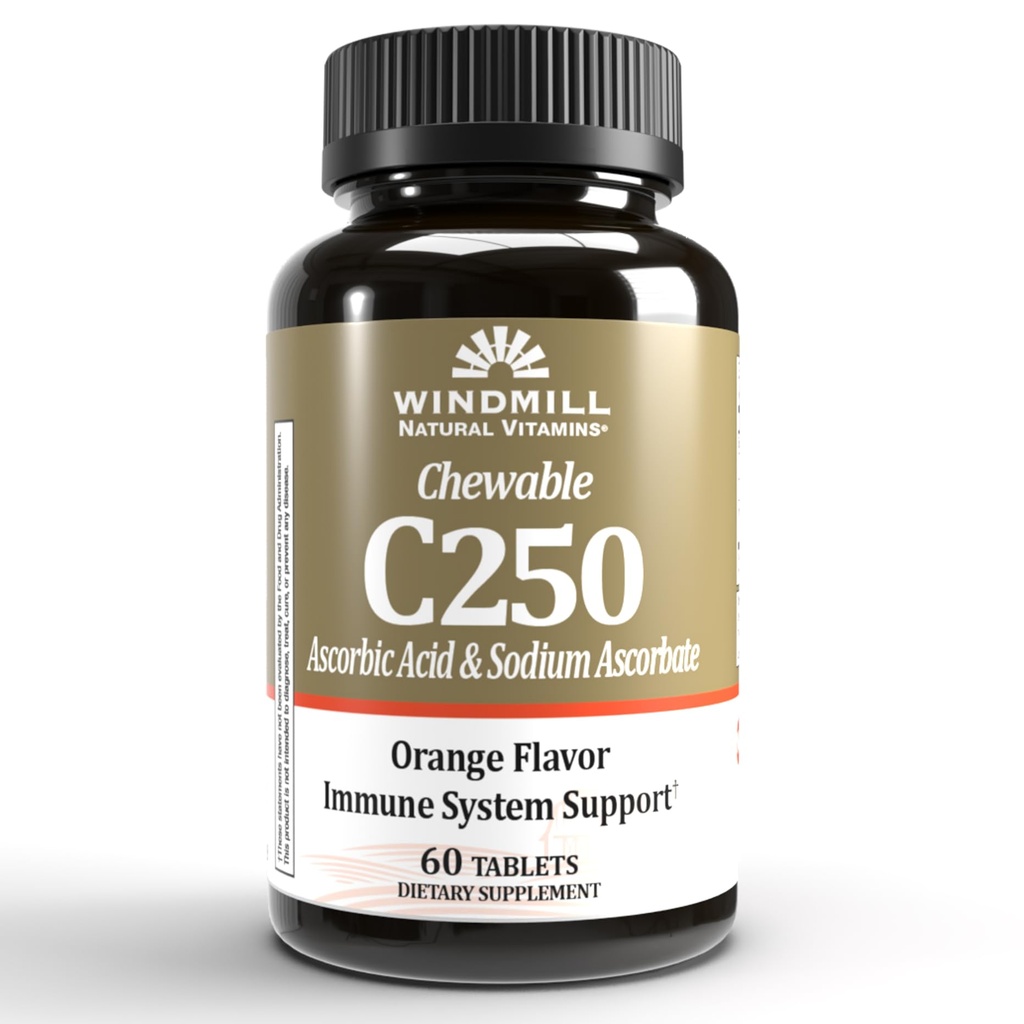Vitamine C CHEWTBS 250MG TNGR WMILL Taille : 60
