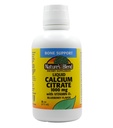 Citrate de calcium liquide 1000mg avec D3 16 fl oz Blueberry liquide