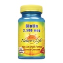 Nature's Life Biotin 2500mcg (en anglais seulement) Cheveux sains, peau, ongles et soutien au métabolisme (en anglais seulement)