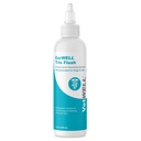 VetWELL Solution de nettoyage de l'oreille des chiens et traitement des infections pour les chiens et les chats, Tris gouttes nettoyantes otiques aide à éliminer l'odeur et soulager les infections - 12oz
