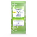 Essuie-glaces vagisiles pour tout le nettoyage, désintoxication pour la santé, formule avec des huiles essentielles, 20 essuie-glaces dans une poche refermable (paquet de 1)