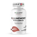Hallusa Natural Cerveau Health Supplement – Ginkgo Biloba, B Vitamines & Choline – Soutien Mémoire & Focus – Clarté mentale et énergie – Booster du cerveau pour les hommes et les femmes – 60 Capsules
