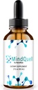 NutraRize MindQuell Drops, Formule de support tout naturel, Supplément Premium pour soutenir le focus et la concentration, Revue officielle Mind Quell Gotas (30 services)