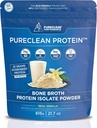 PureClean Protein – 500g Boeuf + Collagène Poudre ISOLATE -Zero Filters - Riche en AEA, BCAA, Glycine & Proline pour Muscle, Joints & Gut -HydroBEEFTM -Hydro-Feed Suédois