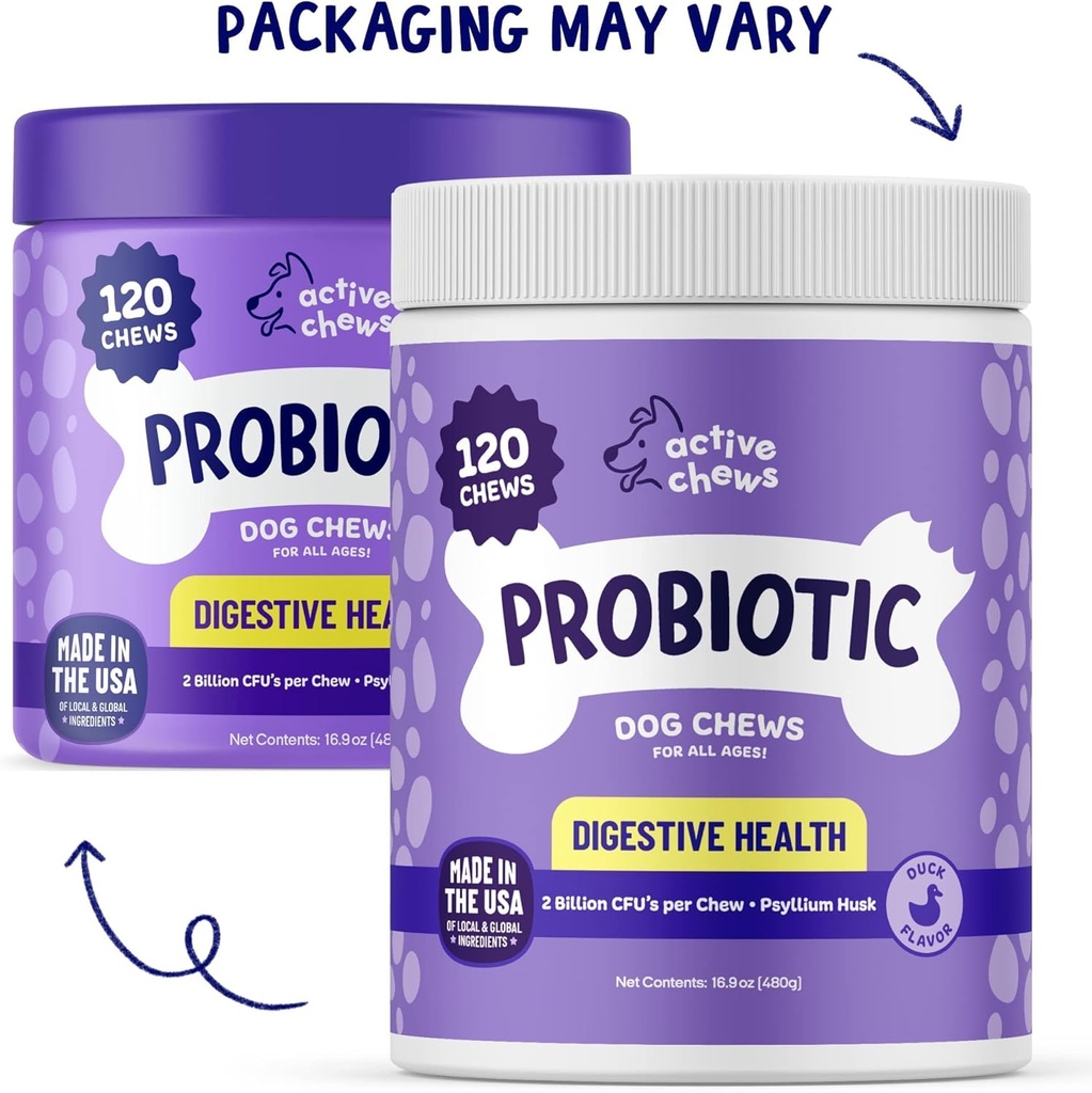 Probiotiques pour chiens Probiotiques pour chiens et enzymes digestives pour chiens Diarrhée, Santé Gut pour chiens