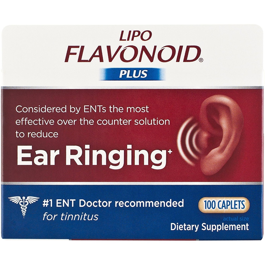 Lipo-Flavonoïde Plus complément alimentaire santé de l'oreille, 100 comte (paquet de 2)