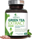 Extrait de thé vert Capsules 1000mg 98% EGCG normalisé - 3X Force pour l'énergie naturelle - Soutien cardiaque avec des polyphénols - Caféine douce - 240 Capsules
