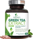 Extrait de thé vert Capsules 1000mg 98% EGCG normalisé - 3X Force pour l'énergie naturelle - Soutien cardiaque avec des polyphénols - Caféine douce - 240 Capsules