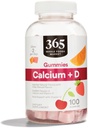 365 par Marché des aliments entiers, Gummies adultes au calcium, 100 Nombre