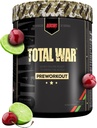 REDCON1 Préentraînement de guerre totale, chaux de cerise - Beta Alanine + Citrulline Malate Vegan & Keto Friendly Préentraînement pour les hommes et les femmes avec 320mg de caféine (50 portions)