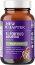 Nouveau chapitre Superfood Reishi Capsules de champignons – Certified Organic USA-Grown Supplément de champignons 100% végétalien pour le soutien de la vitalité* Non-OGM, certifié sans gluten, 60 ct