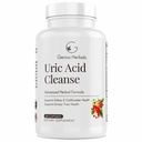 Nettoyant Uric Acid – Soutient la santé du rein, du foie, de la vésicule et du trac urinaire, formule à base de plantes avancée - 60 capsules