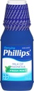 Lait de magnésie laxatif de Phillips, menthe fraîche, 12 Fl Oz (paquet de 2)