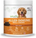 Vétalité Aller-Immune Skin & Coat Well Chews pour chiens 60 ct