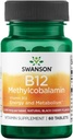 Swanson méthylcobalamine Haute absorption Vitamine B-12 2,5 milligrammes 60 onglets