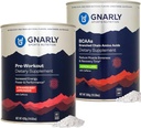 Nutrition Gnarly Pré-entraînement Gnarly Limonade de fraise (14,82 oz) BCAAs Lime de citron (10,58 oz)