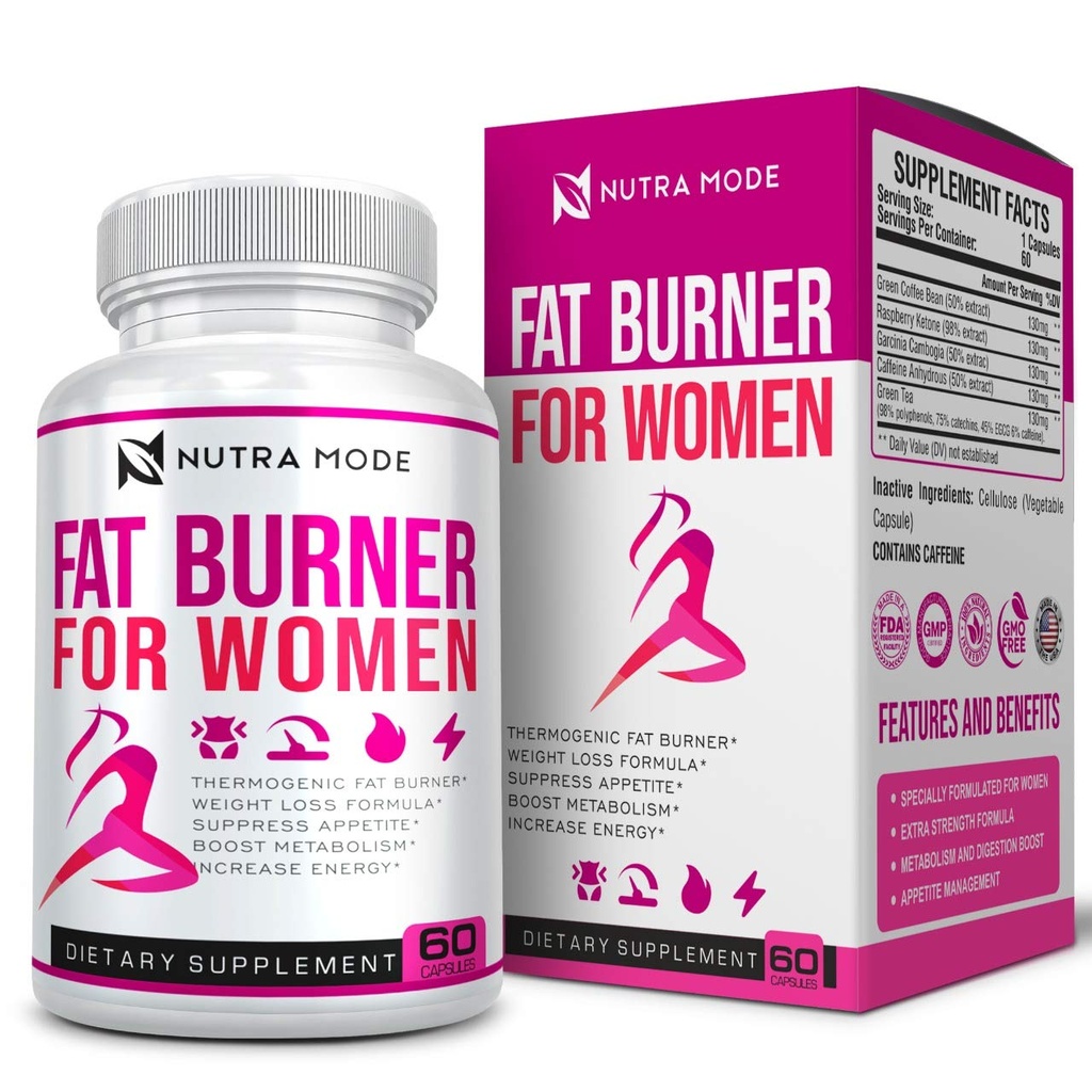 Pilules naturelles de perte de poids pour les femmes-Meilleures pilules de régime qui fonctionnent rapidement pour les femmes-Appetite Suppresseur-Thermogène Belly Fat Burner-Carb Blocker-Métabolisme Booster suppléments d'énergie -60ct