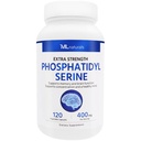 ML Naturals Phosphatidyl Serine 400 mg (haute dose) 120 capsules végétales. Prend en charge la mémoire et la fonction cérébrale, non-OGM, certifié NSF et conforme aux GMPc