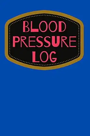 Journal de pression artérielle : contrôle des mesures du sang, surveillance de l'hypertension, journal de pression artérielle.